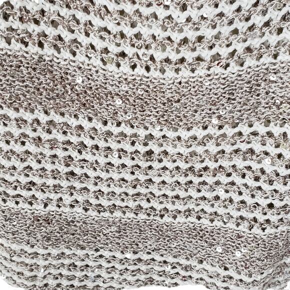 NWT INC International Concepts Sequin Sleeveless Knit Cowl Neck Top XS - Picture 5 of 10